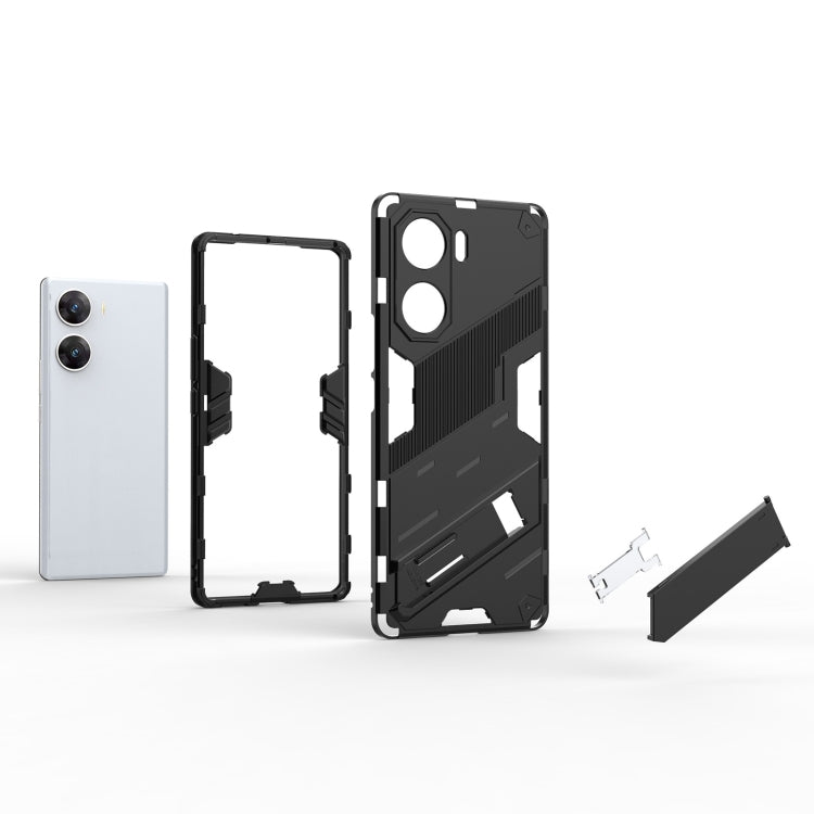 Punk Armor 2 in 1 PC + TPU Phone Case with Holder, For vivo V29e, For vivo S17 / S17 Pro, For vivo S17e