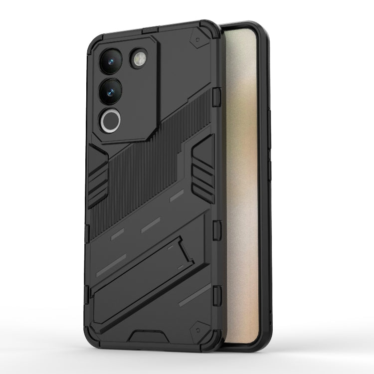 Punk Armor 2 in 1 PC + TPU Phone Case with Holder