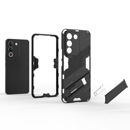 Punk Armor 2 in 1 PC + TPU Phone Case with Holder, Series 7