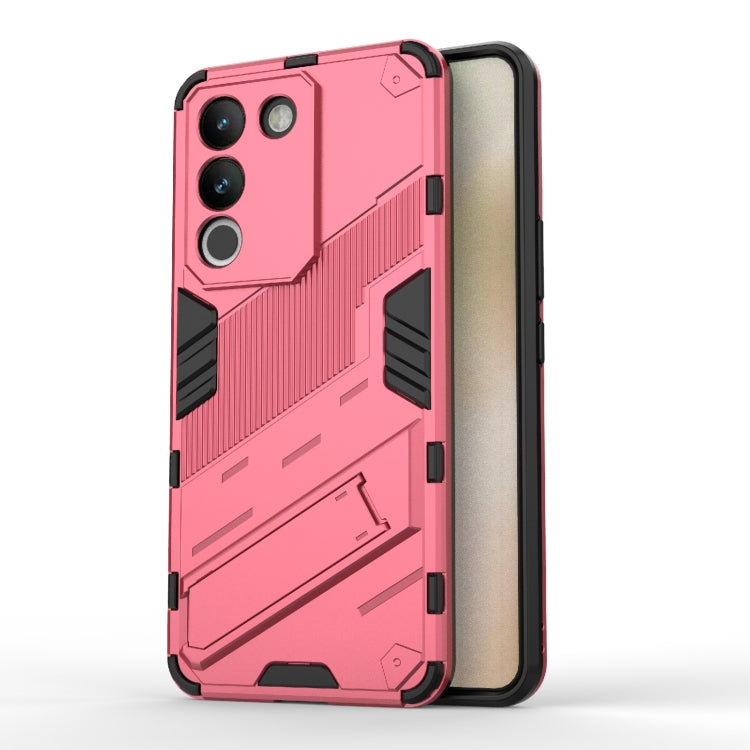 Punk Armor 2 in 1 PC + TPU Phone Case with Holder