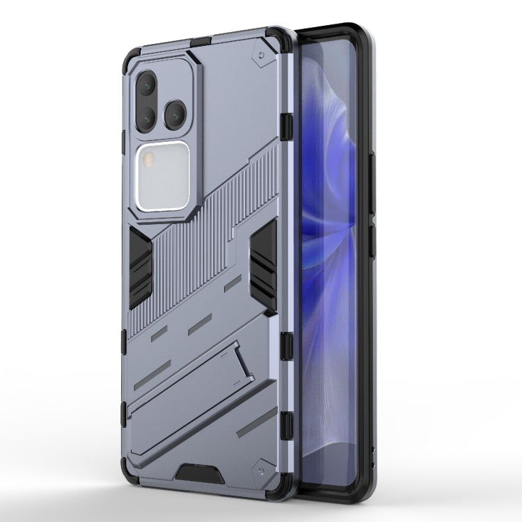 Punk Armor 2 in 1 PC + TPU Phone Case with Holder