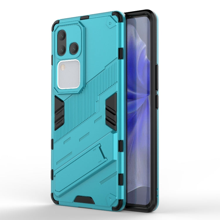 Punk Armor 2 in 1 PC + TPU Phone Case with Holder