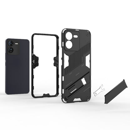 Punk Armor 2 in 1 PC + TPU Phone Case with Holder
