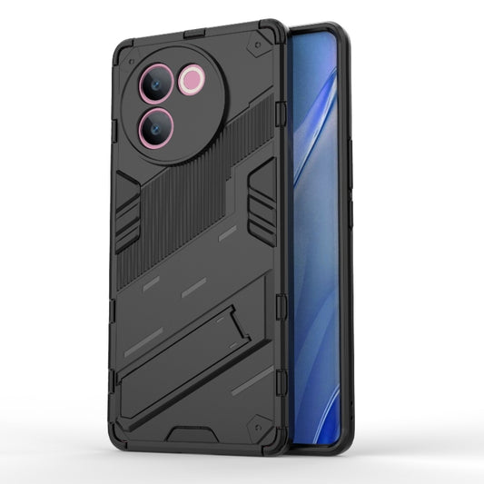 Punk Armor 2 in 1 PC + TPU Phone Case with Holder, Series 4