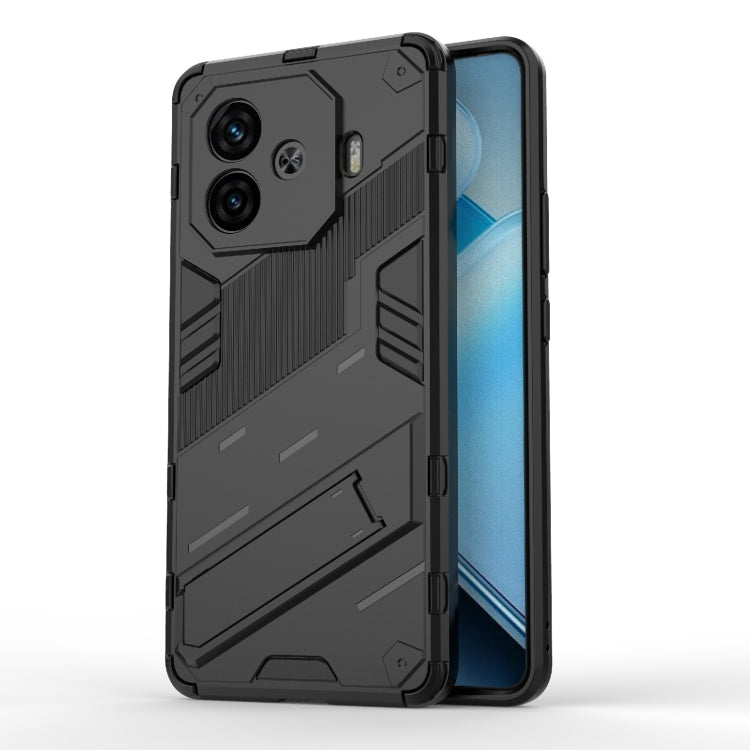 Punk Armor 2 in 1 PC + TPU Phone Case with Holder