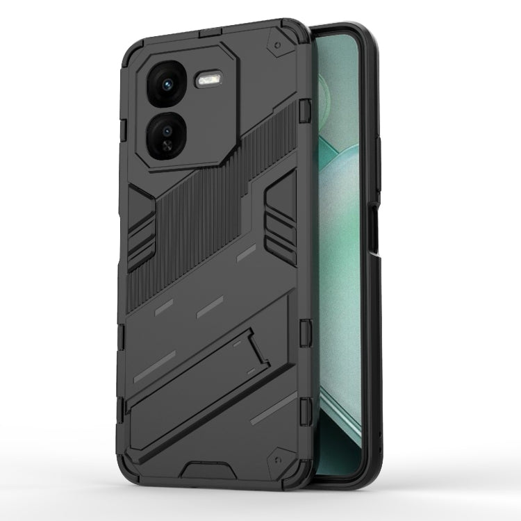 Punk Armor 2 in 1 PC + TPU Phone Case with Holder, Series 4