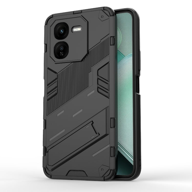 Punk Armor 2 in 1 PC + TPU Phone Case with Holder