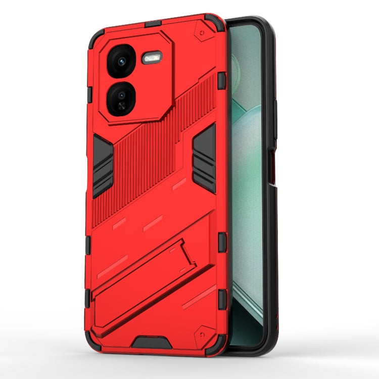 Punk Armor 2 in 1 PC + TPU Phone Case with Holder, Series 4