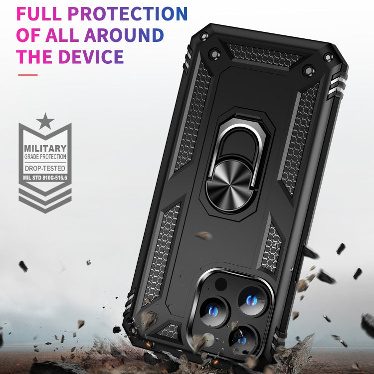 Shockproof TPU + PC Phone Case with Holder