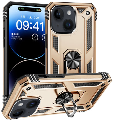 Shockproof TPU + PC Phone Case with Holder