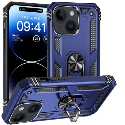 Shockproof TPU + PC Phone Case with Holder