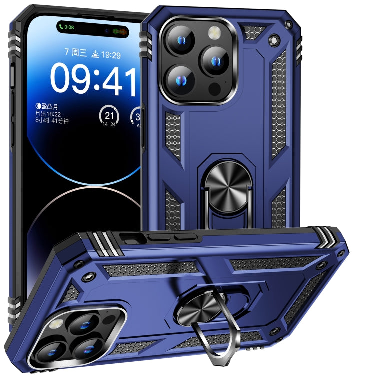 Shockproof TPU + PC Phone Case with Holder