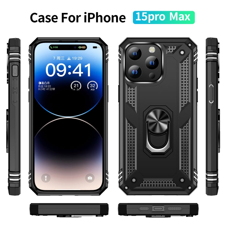 Shockproof TPU + PC Phone Case with Holder