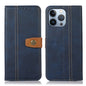 Stitching Thread Calf Texture Leather Phone Case