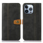 Stitching Thread Calf Texture Leather Phone Case