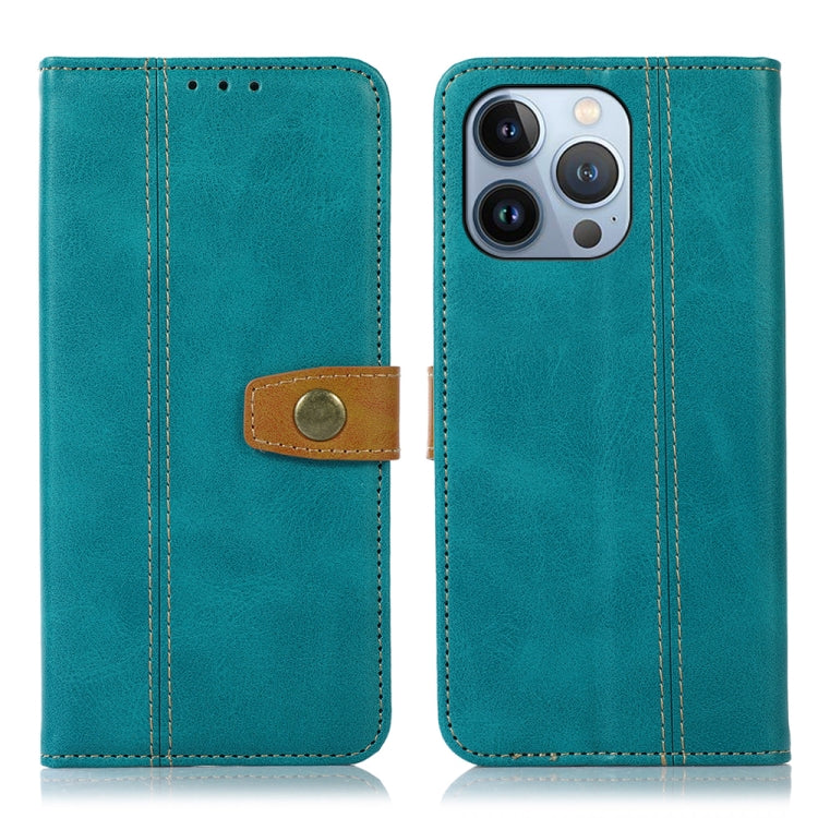 Stitching Thread Calf Texture Leather Phone Case