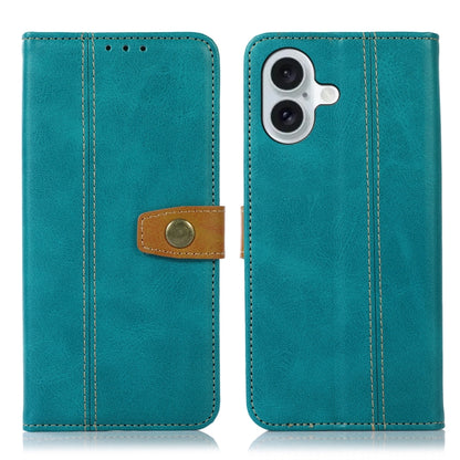 Stitching Thread Calf Texture Leather Phone Case