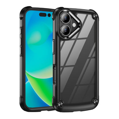 TPU + PC Lens Protection Phone Case, For iPhone Air, For iPhone 16 Pro Max, For iPhone 16 Pro, For iPhone 16 Plus