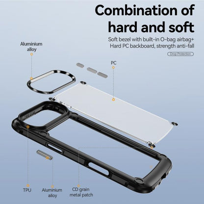 TPU + PC Lens Protection Phone Case, For iPhone Air, For iPhone 16 Pro Max, For iPhone 16 Pro, For iPhone 16 Plus