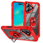 TPU + PC Lens Protection Phone Case with Ring Holder