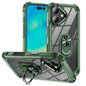 TPU + PC Lens Protection Phone Case with Ring Holder, For iPhone 16 Pro Max, For iPhone 16 Pro, For iPhone 16 Plus, For iPhone 16