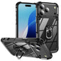 TPU + PC Lens Protection Phone Case with Ring Holder, For iPhone 17e / 16e, For iPhone 17 Pro Max, For iPhone 17, For iPhone Air