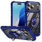 TPU + PC Lens Protection Phone Case with Ring Holder, For iPhone 17e / 16e, For iPhone 17 Pro Max, For iPhone 17, For iPhone Air