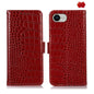 Crocodile Top Layer Cowhide Leather Phone Case, For iPhone 16e / 17e, For iPhone 17 Pro Max, For iPhone 17 Pro, For iPhone 17, For iPhone Air, For iPhone 16 Pro Max