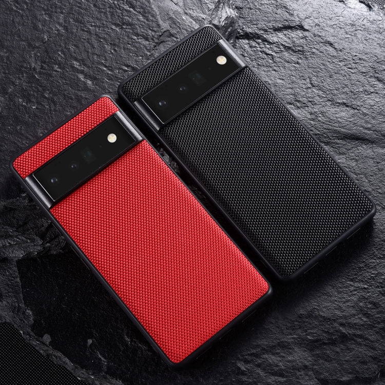 Nylon Cloth Texture Shockproof PC+TPU Phone Case