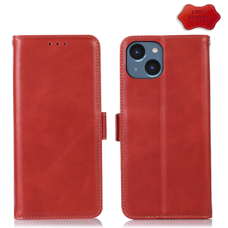 Crazy Horse Top Layer Cowhide Leather Phone Case