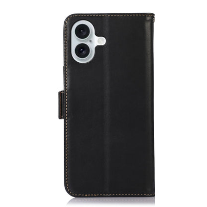 Crazy Horse Top Layer Cowhide Leather Phone Case