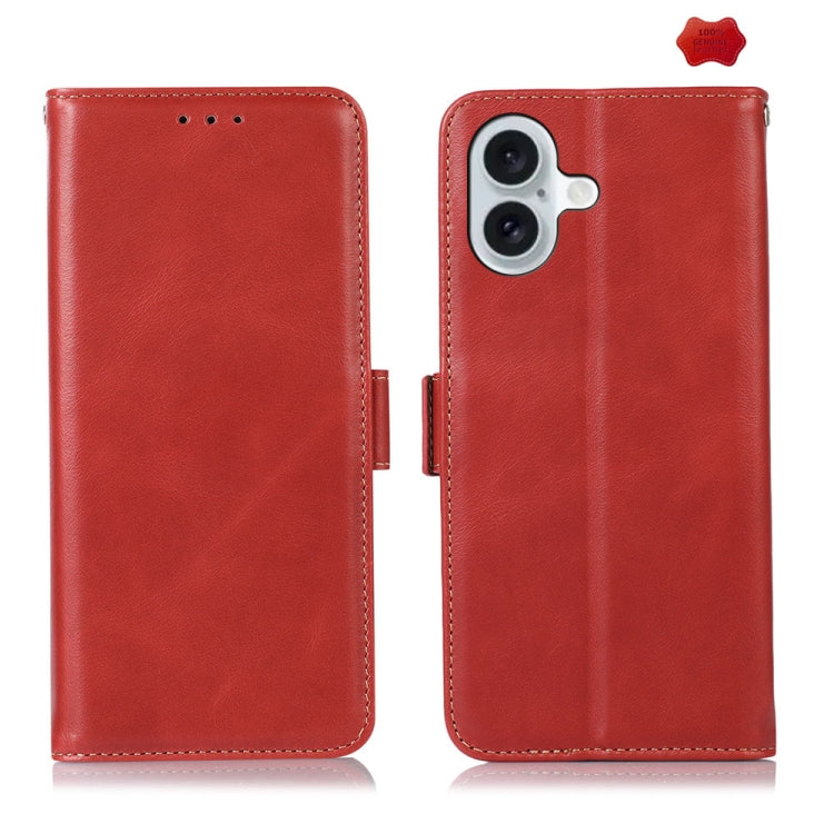 Crazy Horse Top Layer Cowhide Leather Phone Case