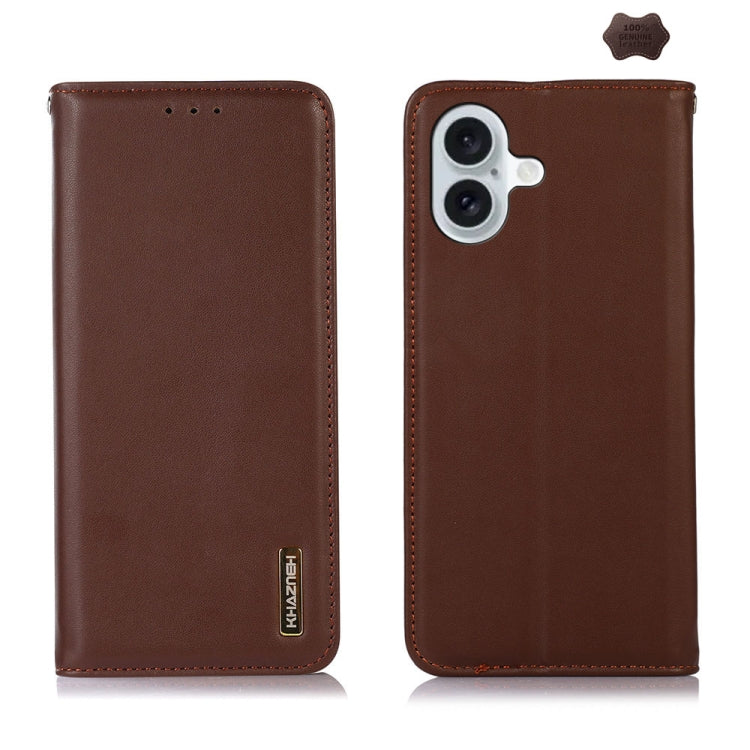 KHAZNEH Nappa Top Layer Cowhide Leather Phone Case