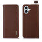 KHAZNEH Nappa Top Layer Cowhide Leather Phone Case