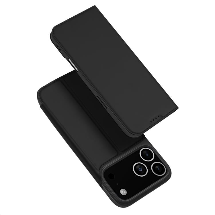 DUX DUCIS Skin Pro Series Flip Leather Phone Case, For iPhone 17e / 16e, For iPhone 17 Pro Max, For iPhone 17 Pro, For iPhone 17, For iPhone Air
