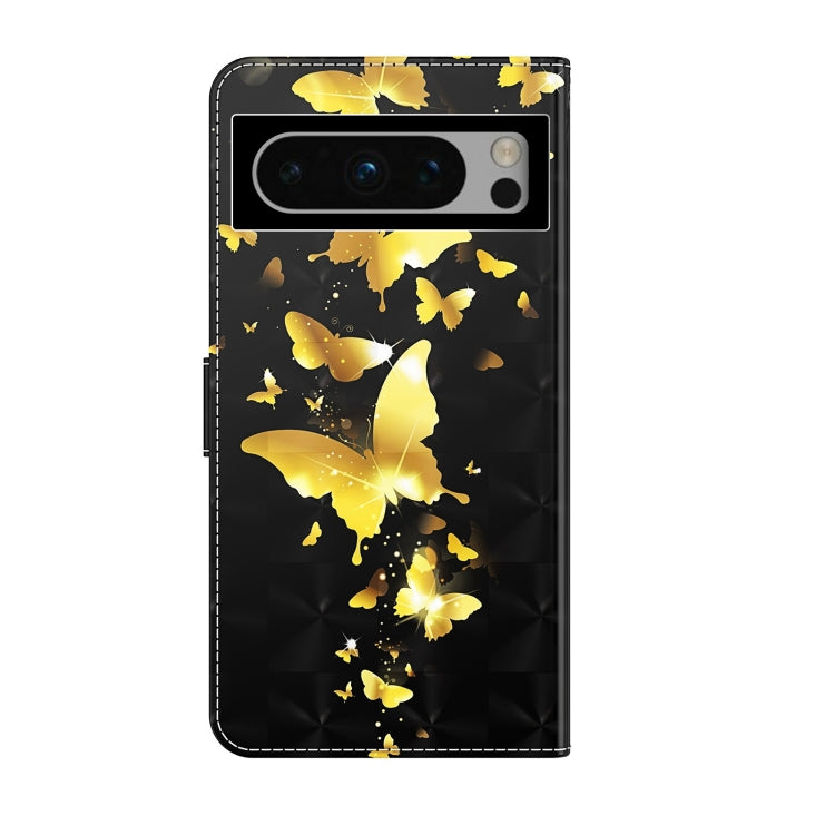 3D Painting Pattern Flip Leather Phone Case