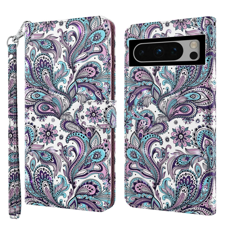 3D Painting Pattern Flip Leather Phone Case