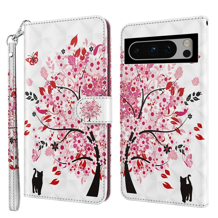 3D Painting Pattern Flip Leather Phone Case