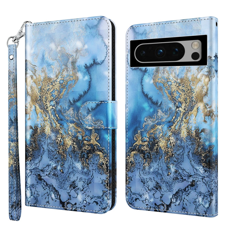 3D Painting Pattern Flip Leather Phone Case