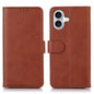 Cow Texture Leather Phone Case, For iPhone 17 Pro Max, For iPhone 17 Pro, For iPhone 17, For iPhone Air, For iPhone 16e, For iPhone 16 Pro Max