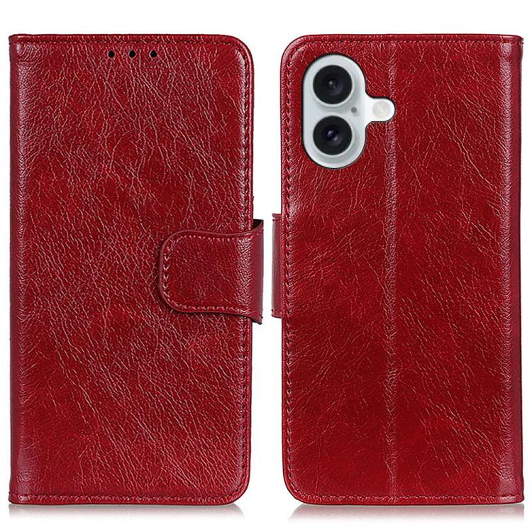 Nappa Texture Leather Case, For iPhone 16e / 17e, For iPhone 17 Pro Max, For iPhone 17 Pro, For iPhone 17, For iPhone Air, For iPhone 16 Pro Max