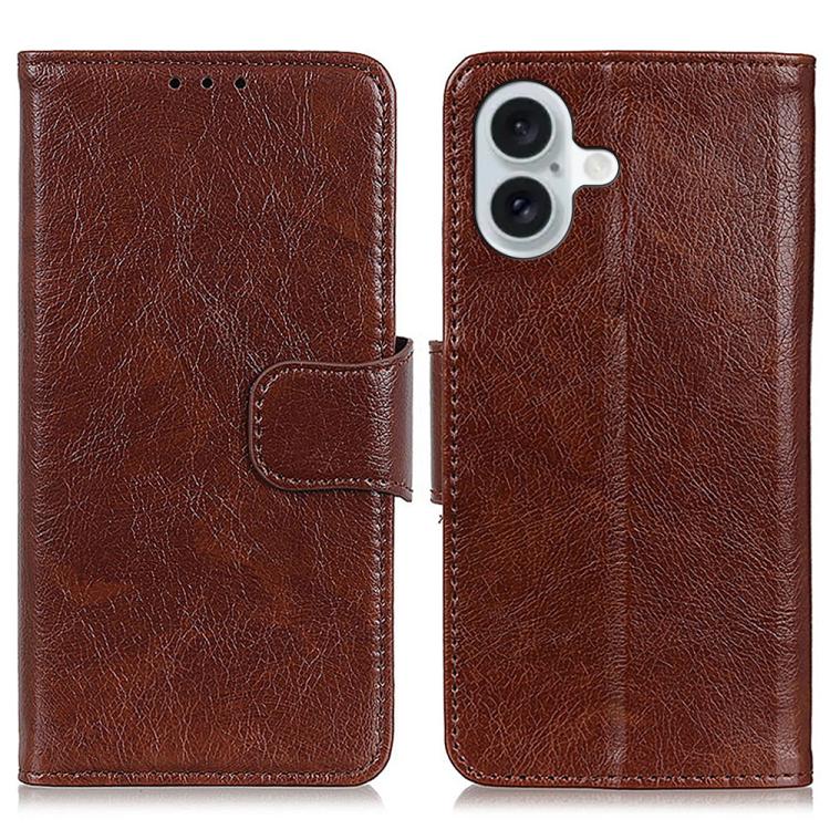 Nappa Texture Leather Case, For iPhone 16e / 17e, For iPhone 17 Pro Max, For iPhone 17 Pro, For iPhone 17, For iPhone Air, For iPhone 16 Pro Max