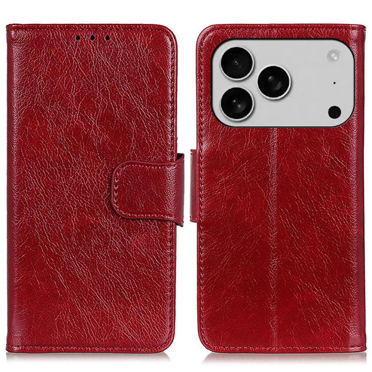 Nappa Texture Leather Case, For iPhone 16e / 17e, For iPhone 17 Pro Max, For iPhone 17 Pro, For iPhone 17, For iPhone Air, For iPhone 16 Pro Max