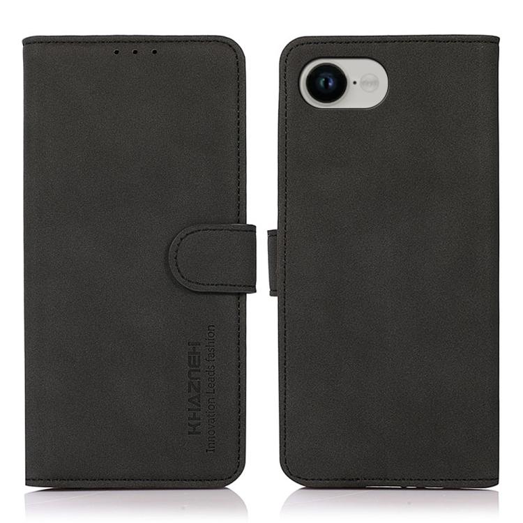 KHAZNEH Matte Texture Leather Phone Case, For iPhone 17 Pro Max, For iPhone 17 Pro, For iPhone 17, For iPhone Air, For iPhone 16e, For iPhone 16 Pro Max