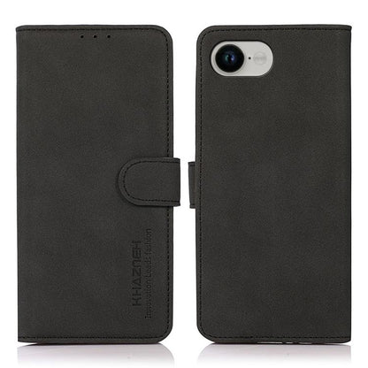 KHAZNEH Matte Texture Leather Phone Case, For iPhone 16e / 17e, For iPhone 17 Pro Max, For iPhone 17 Pro, For iPhone 17, For iPhone Air, For iPhone 16 Pro Max