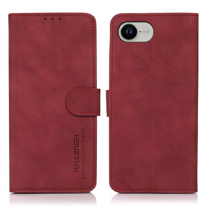 KHAZNEH Matte Texture Leather Phone Case, For iPhone 17 Pro Max, For iPhone 17 Pro, For iPhone 17, For iPhone Air, For iPhone 16e, For iPhone 16 Pro Max