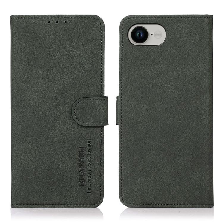 KHAZNEH Matte Texture Leather Phone Case, For iPhone 17 Pro Max, For iPhone 17 Pro, For iPhone 17, For iPhone Air, For iPhone 16e, For iPhone 16 Pro Max