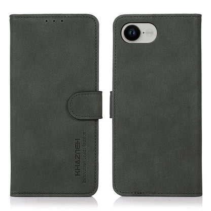 KHAZNEH Matte Texture Leather Phone Case, For iPhone 16e / 17e, For iPhone 17 Pro Max, For iPhone 17 Pro, For iPhone 17, For iPhone Air, For iPhone 16 Pro Max