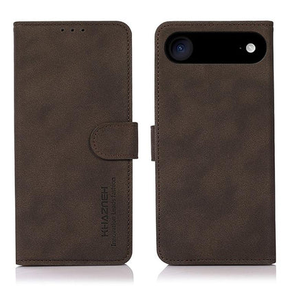 KHAZNEH Matte Texture Leather Phone Case, For iPhone 17 Pro Max, For iPhone 17 Pro, For iPhone 17, For iPhone Air, For iPhone 16e, For iPhone 16 Pro Max