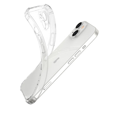 Four-Corner Shockproof Clear TPU Phone Case